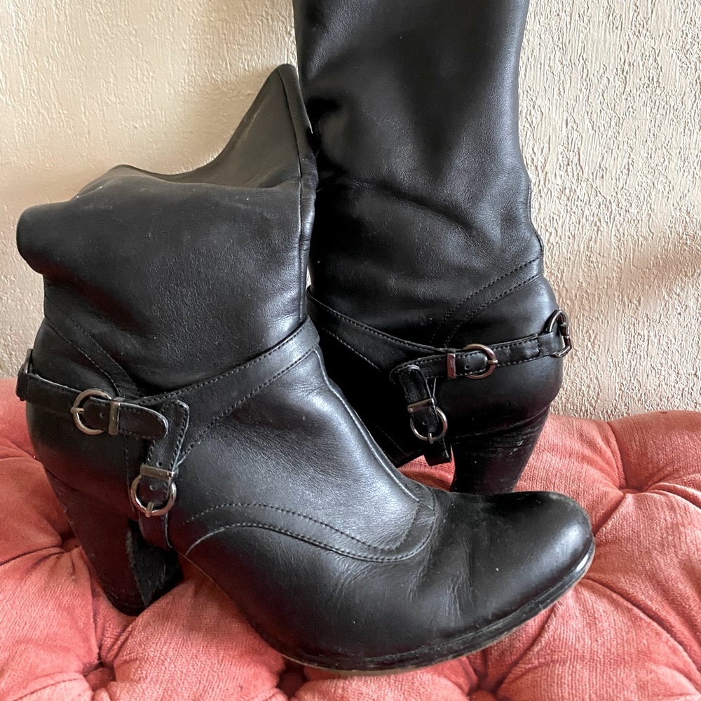 Fitzwell tall boots - black